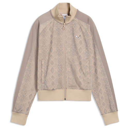 Puma Γυναικεία ζακέτα T7 Snake Print Short Track Top